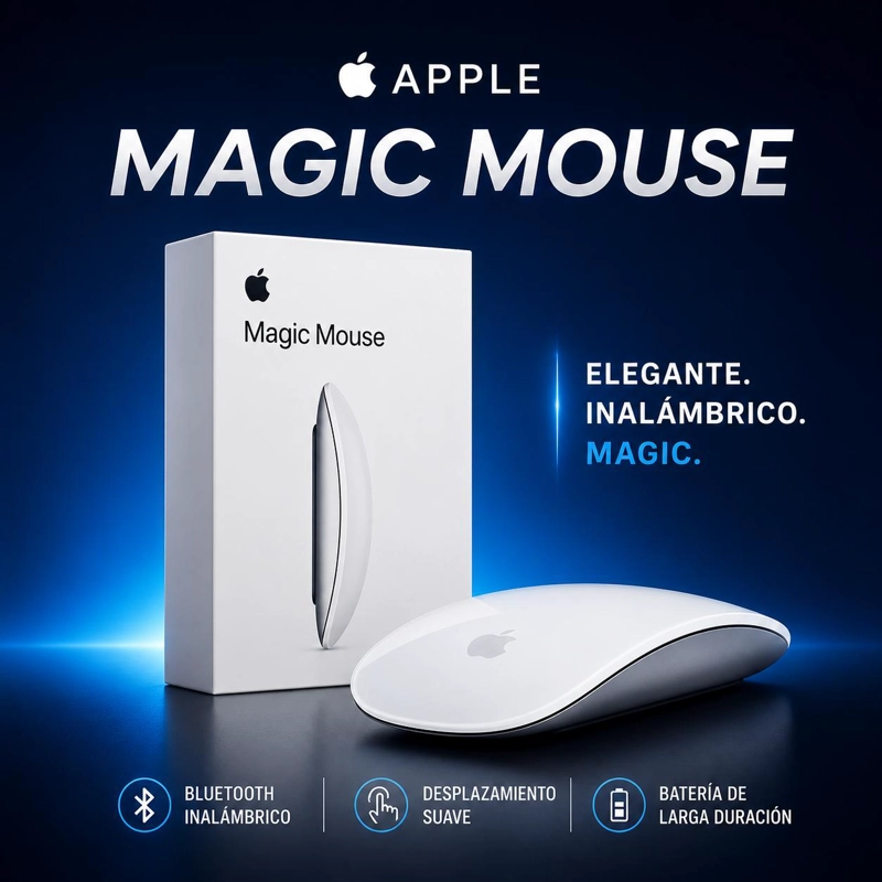 MOUSE INALAMBRICO APPLE MAGIC MULTITOUCH BLUETOOTH / USB-C - 9