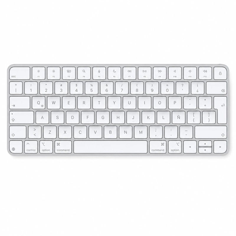 TECLADO APPLE MAGIC WHIE EDITION  ESPAÑOL LATIOAMERICA - 2