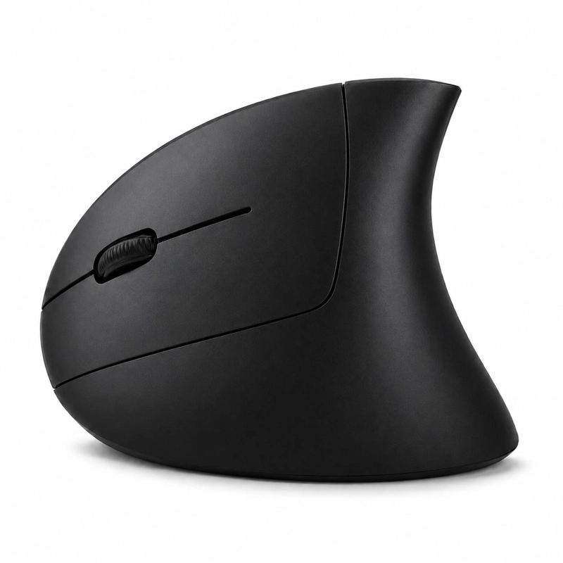 MOUSE ERGONOMICO VERTICAL INALAMBRICO PARA ZURDOS ILUMINADO - 2