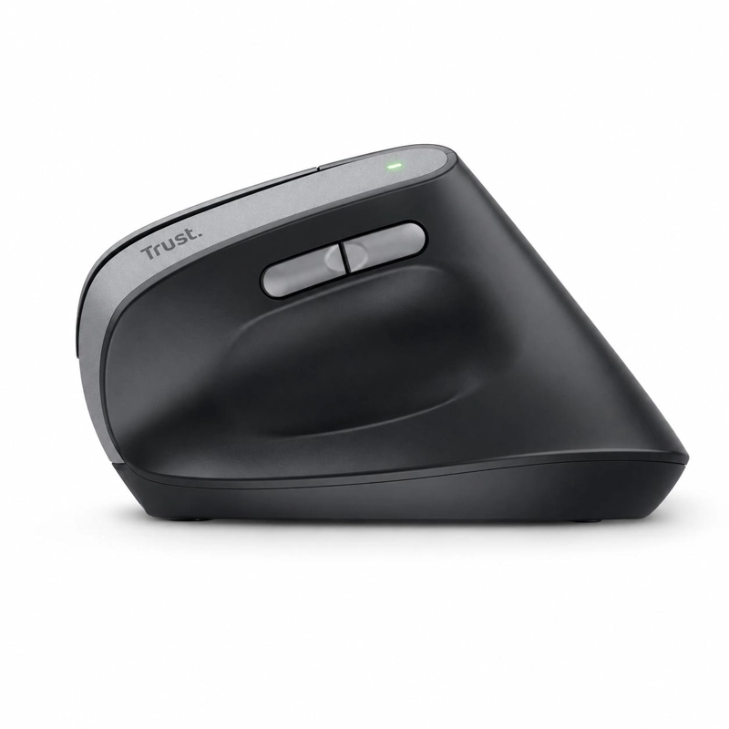 MOUSE VERTICAL INALAMBRICO TRUST BAYO II RECARGABLE ERGONOMICO - 6