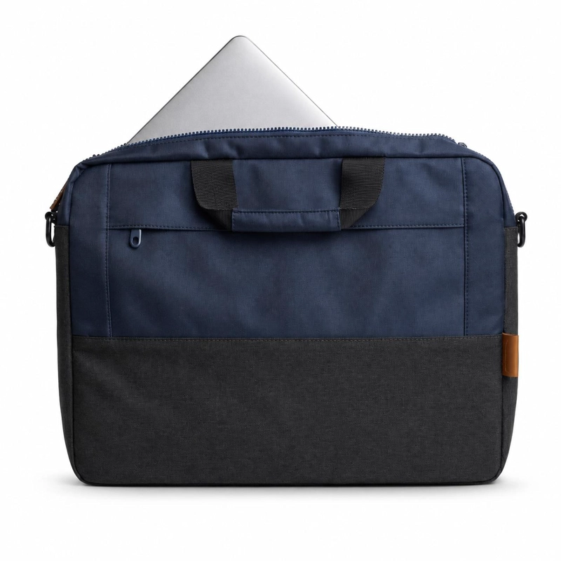 BOLSO NOTEBOOK TRUST LISBOA 16'ULTRA DELGADO NAVY PREMIUM - 9