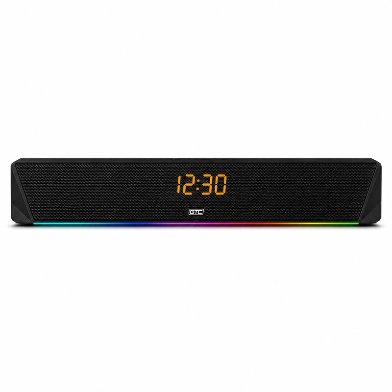 BARRA DE SONIDO INALAMBRICA BLUETOOTH RGB RECARGABLE - 4