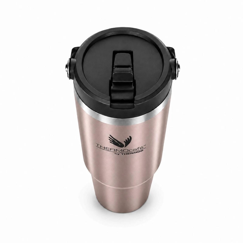 VASO TE RMICO MUG INOX PARA LIQUIDOS FRIOS 880ML ROSE GOLD - 5