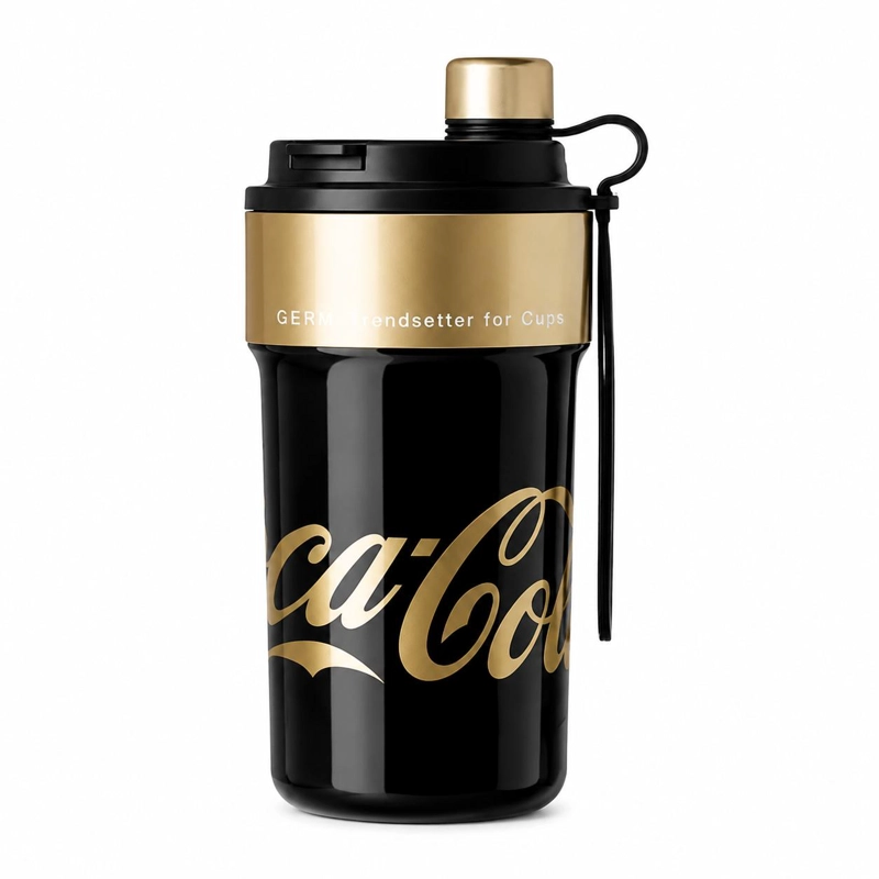VASO TE RMICO MUG GERM COCA-COLA ACERO INOXIDABLE 650ML BLACK - 1