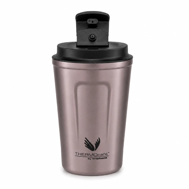VASO TERMICO MUG THERMOS ROSE GOLD  ACERO INOXIDABLE 350ML - 4