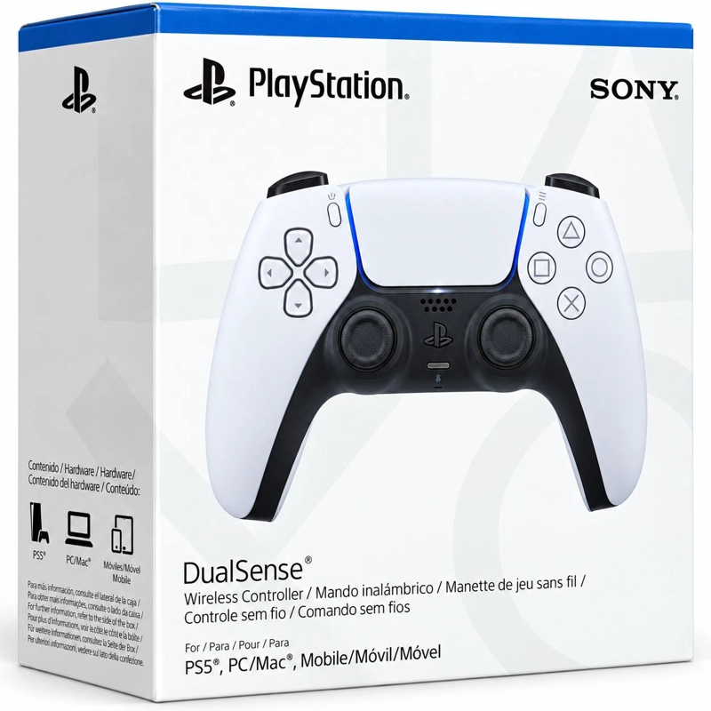 JOYSTICK INALAMBRICO PLAYSTATION 5 DUALSENSE MULTIPLATAFORMA PS5 / PC / MAC / IOS / ANDROID - 1