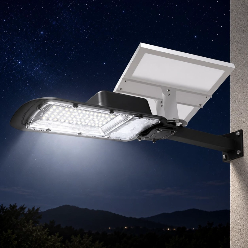 LUMINARIA SOLAR PEATONAL AUSTRAL 600W CON PANEL DE ALTA EFICIENCIA - 4