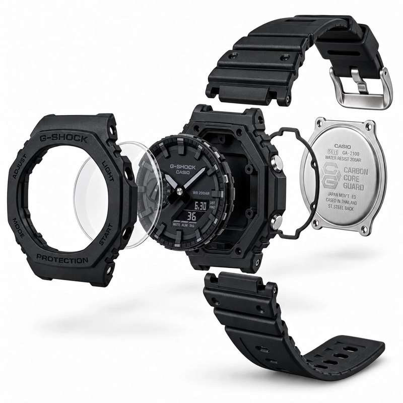 RELOJ DEPORTIVO G-SHOCK GA-2100-1A1DR - 4