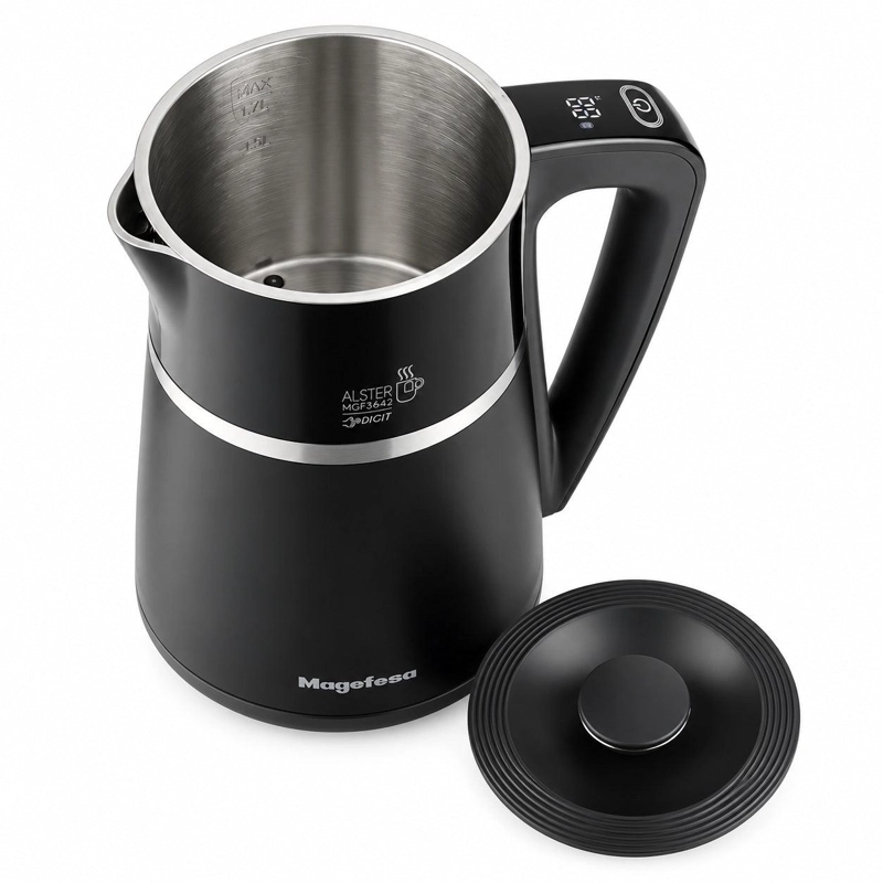 HERVIDOR ELE CTRICO 1.7L INOX 2200W CON TEMPERATURA AJUSTABLE - 3
