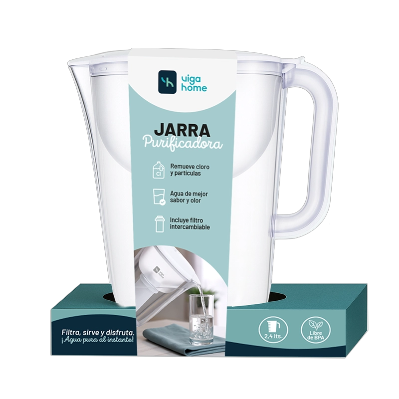 JARRA VIGAHOME FILTRANTE ESTANDAR CARBÓN - 4