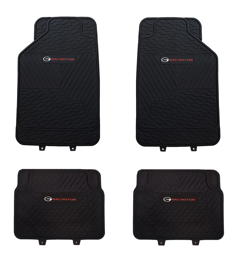 PISOS DE GOMA MARCA GAC PARA VEHICULOS 4 PIEZAS - 1