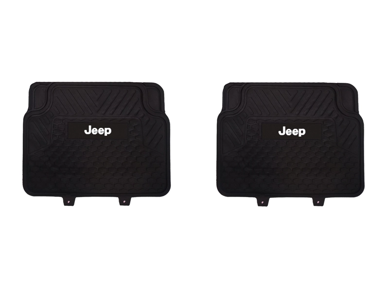 PISOS DE GOMA MARCA JEEP PARA VEHICULOS 4 PIEZAS - 3