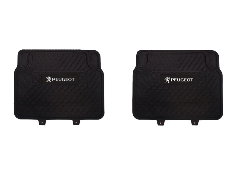 PISOS DE GOMA MARCA PEUGEOT PARA VEHICULOS 4 PIEZAS - 3