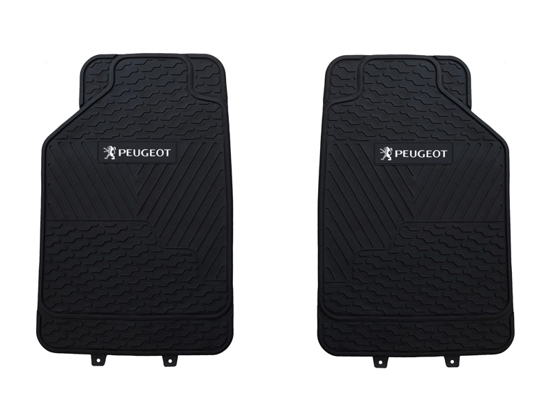 PISOS DE GOMA MARCA PEUGEOT PARA VEHICULOS 4 PIEZAS - 4