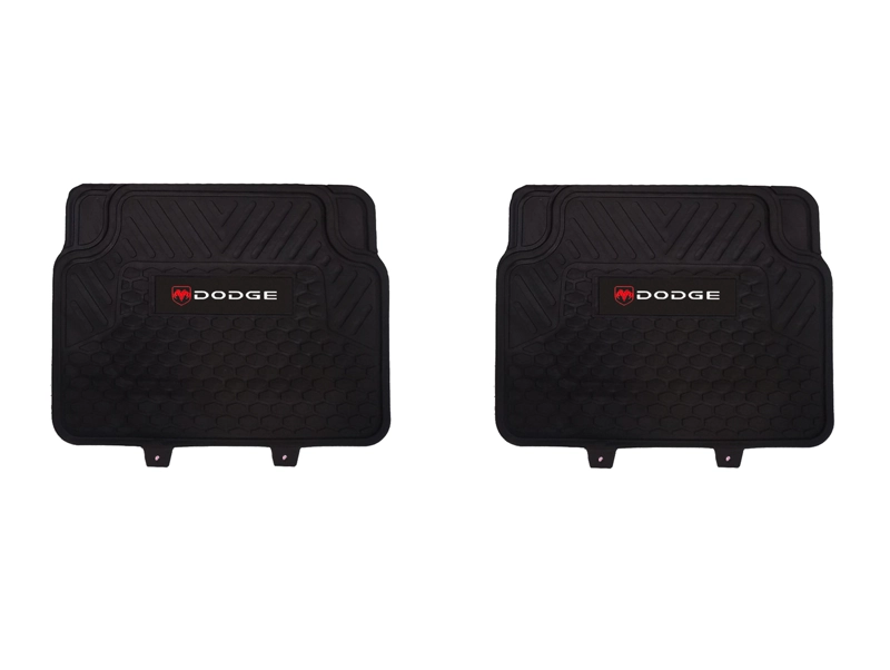 PISOS DE GOMA MARCA DODGE PARA VEHICULOS 4 PIEZAS - 3