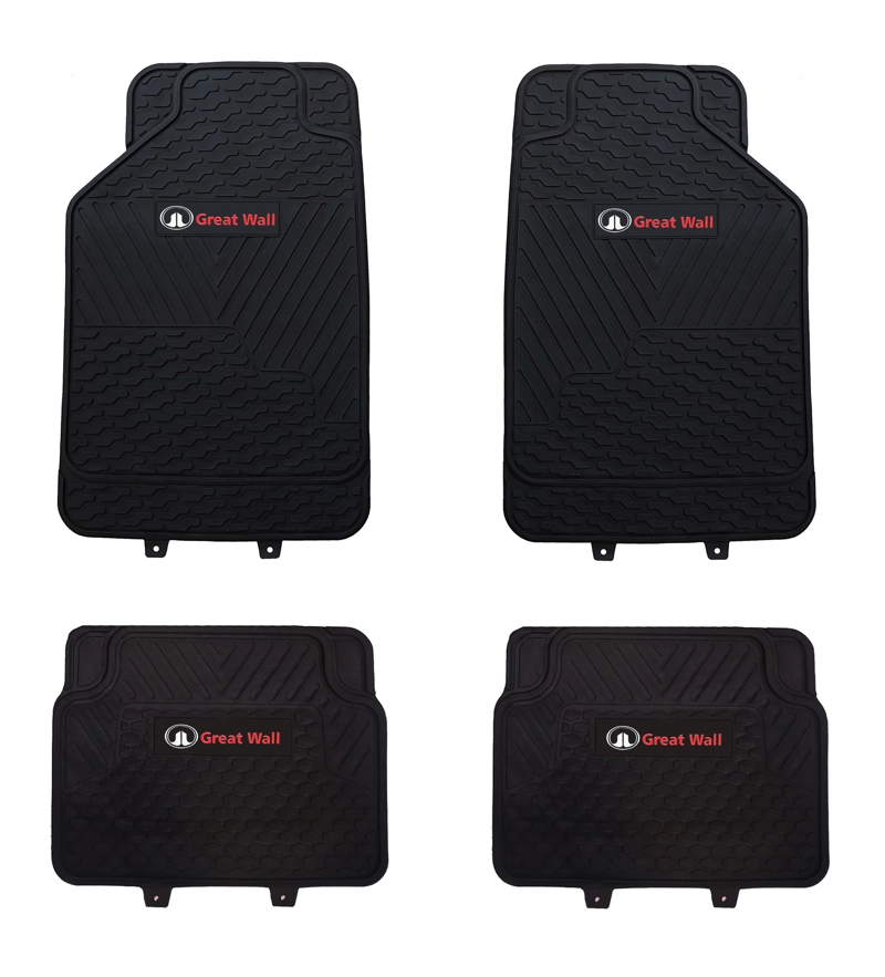 PISOS DE GOMA MARCA GREAT WALL PARA VEHICULOS 4 PIEZAS - 1