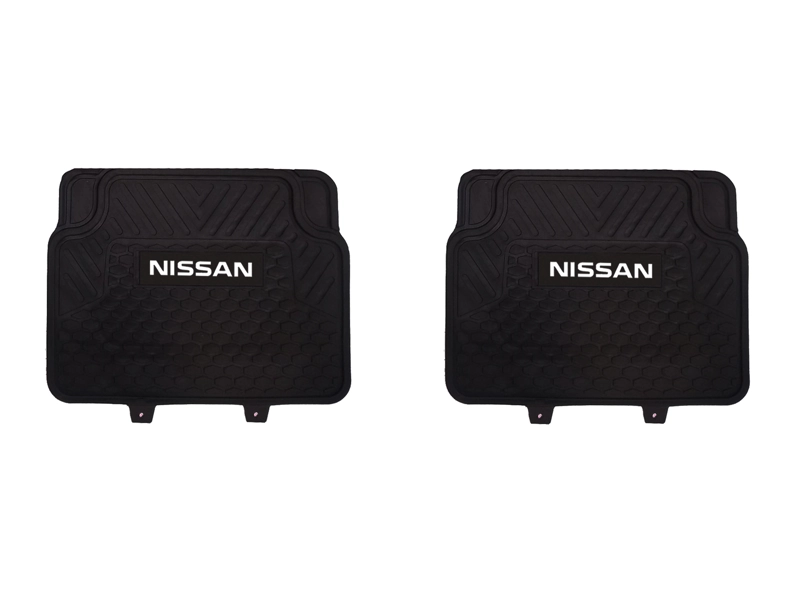 PISOS DE GOMA MARCA NISSAN PARA VEHICULOS 4 PIEZAS - 3