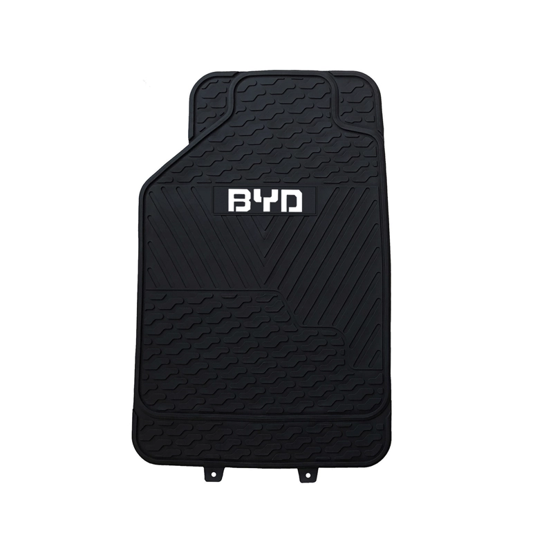 PISOS DE GOMA MARCA BYD PARA VEHICULOS 4 PIEZAS - 6