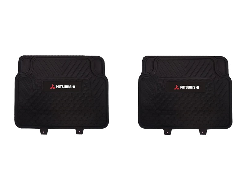 PISOS DE GOMA MARCA MITSUBISHI PARA VEHICULOS 4 PIEZAS - 3