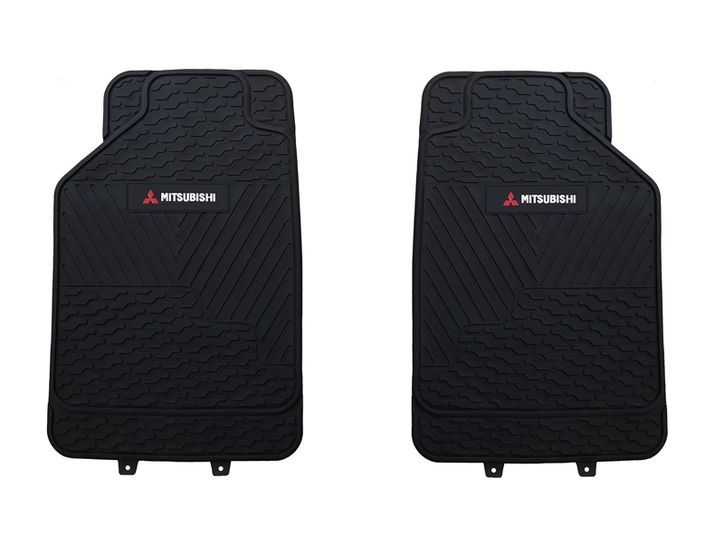 PISOS DE GOMA MARCA MITSUBISHI PARA VEHICULOS 4 PIEZAS - 4