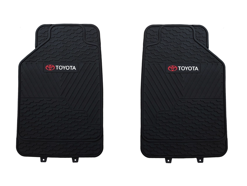 PISOS DE GOMA MARCA TOYOTA PARA VEHICULOS 4 PIEZAS - 4