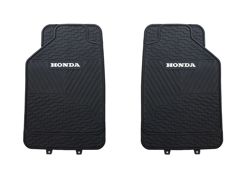 PISOS DE GOMA PARA VEHICULO 3 PIEZAS NEGRO HONDA - 4