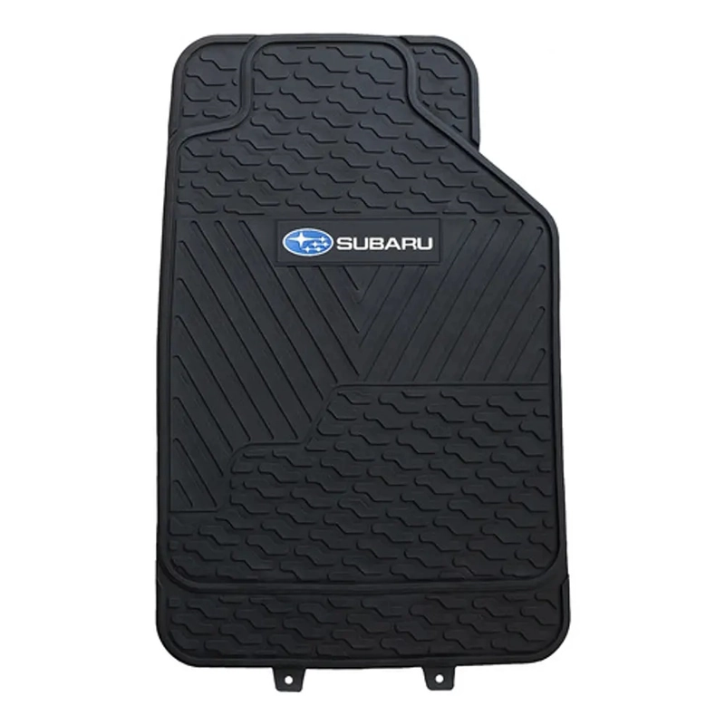 PISOS DE GOMA PARA VEHICULO 3 PIEZAS NEGRO SUBARU - 6
