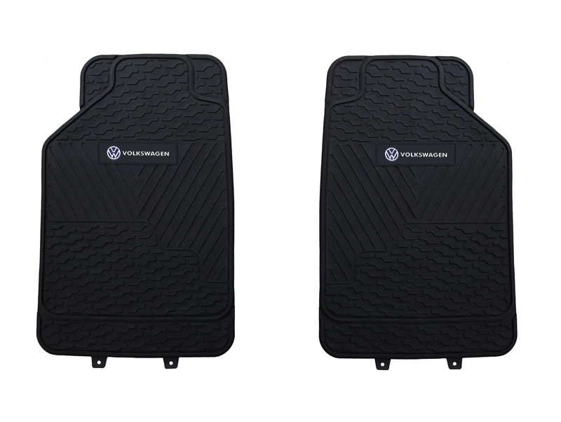 PISOS DE GOMA MARCA VOLKSWAGEN PARA VEHICULOS 4 PIEZAS - 4