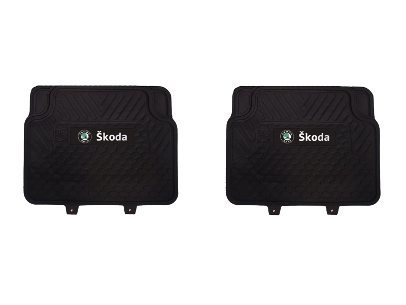 PISOS DE GOMA MARCA SKODA PARA VEHICULOS 4 PIEZAS - 3