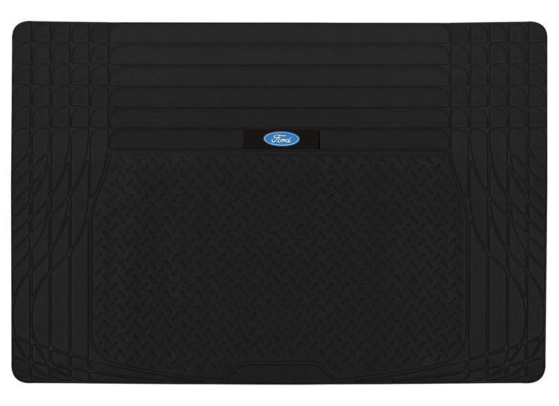 PISO GOMA MALETA MALETERO CON MARCA FORD PARA VEHICULOS - 1