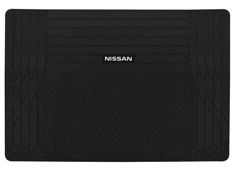 PISO GOMA MALETA MALETERO CON MARCA NISSAN PARA VEHICULO - 1