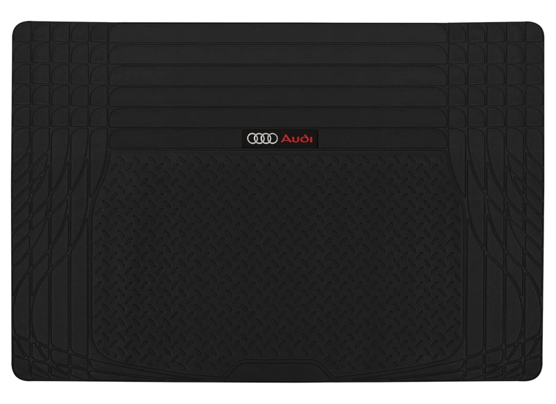 PISO GOMA MALETA MALETERO CON MARCA AUDI PARA VEHICULOS - 1