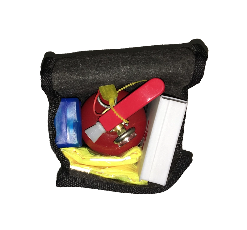KIT DE EMERGENCIA OBLIGATORIO, EXTINTOR, CHALECO REFLECTANTE - 3