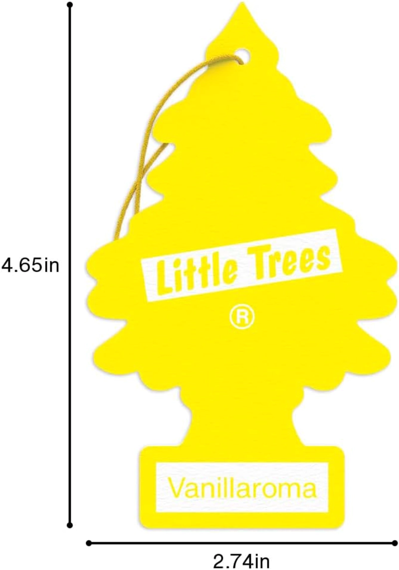 PINO AROMATICO VAINILLA LITTLE TREES PACK 24 UNIDADES - 3