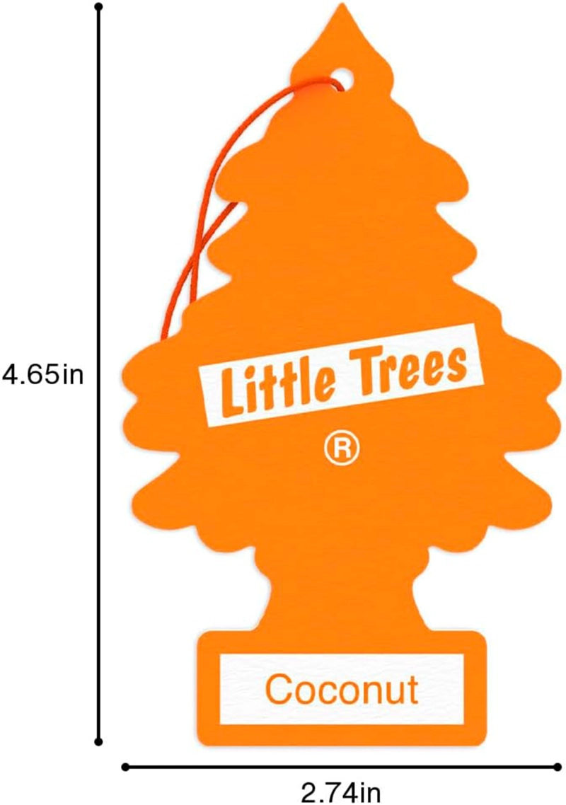 PINO AROMATICO COCO LITTLE TREES PACK 24 UNIDADES - 3