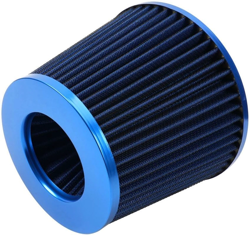 FILTRO DE AIRE CONICO AZUL 75MM AUTO TUNING ALTO FLUJO - 1