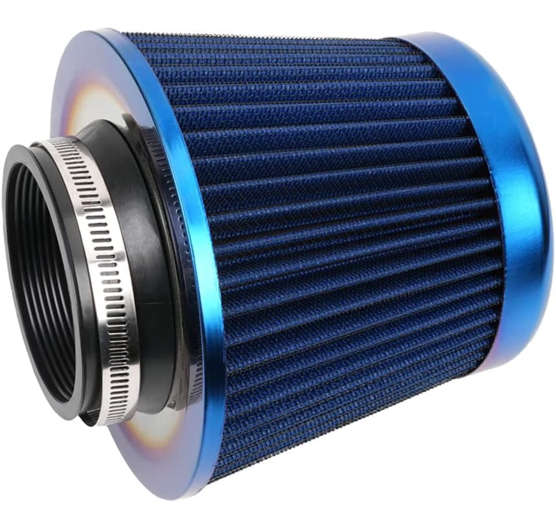 FILTRO DE AIRE CONICO AZUL 75MM AUTO TUNING ALTO FLUJO - 5