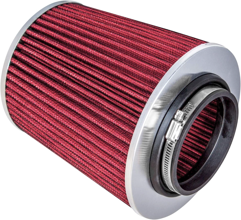 FILTRO DE AIRE CONICO ROJO 75MM AUTO TUNING ALTO FLUJO - 3