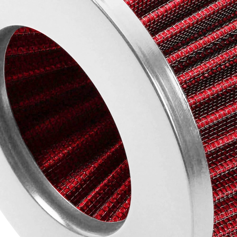 FILTRO DE AIRE CONICO ROJO 75MM AUTO TUNING ALTO FLUJO - 5
