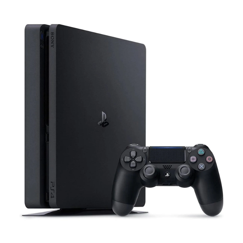 CONSOLA SONY PLAYSTATION PS4 SLIM 500GB NEGRO REACONDICIONADO