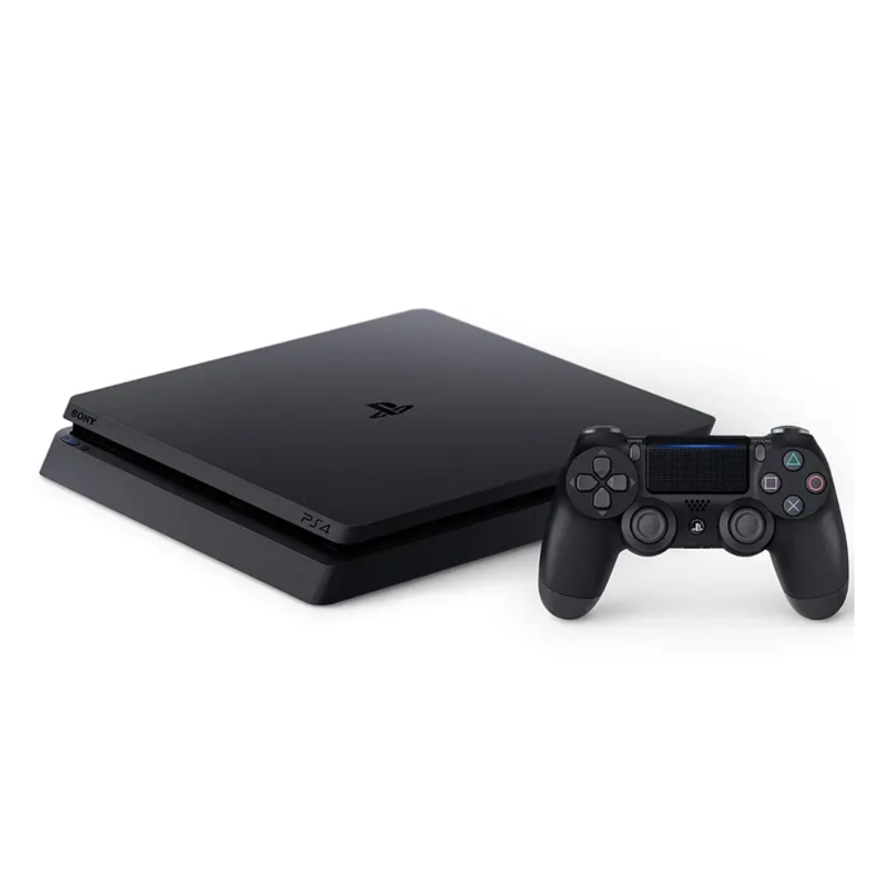CONSOLA SONY PLAYSTATION PS4 SLIM 500GB NEGRO REACONDICIONADO - 2