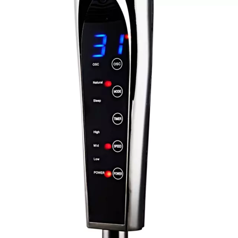 CALMA VENTILADOR PEDESTAL CPE 18'' 70W GUN METAL OPENBOX - 3