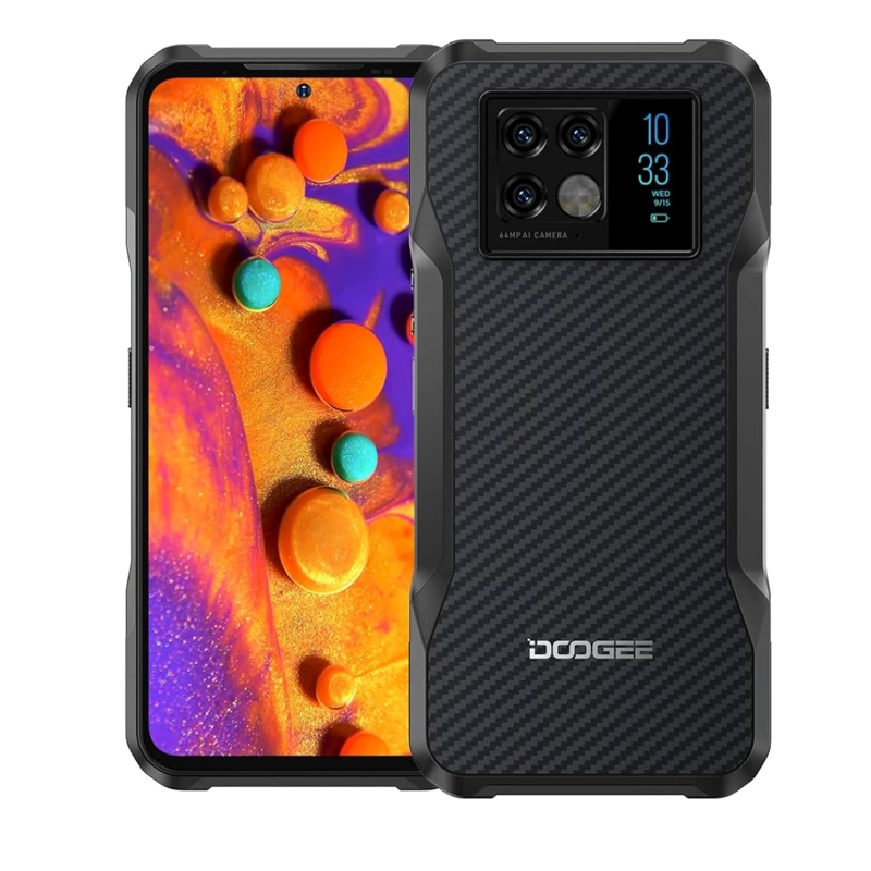 DOOGEE V20 CELULAR5G 6.43” AMOLED 8GB + 256GB 64MP-GRIS OPENBOX - 2