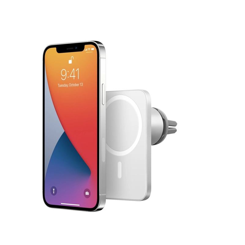 SOPORTE CARGADOR MAGSAFE AUTO IPHONE 12 REACONDICIONADO - 1