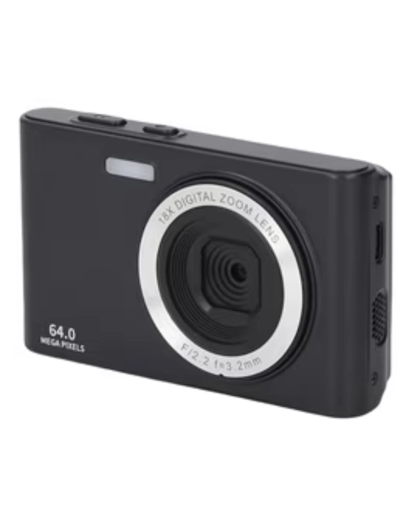 CAMARAS DIGITALES 4K 64MP RENVMEXY DC206X NEGRO 64GB REACONDICIONADO - 1