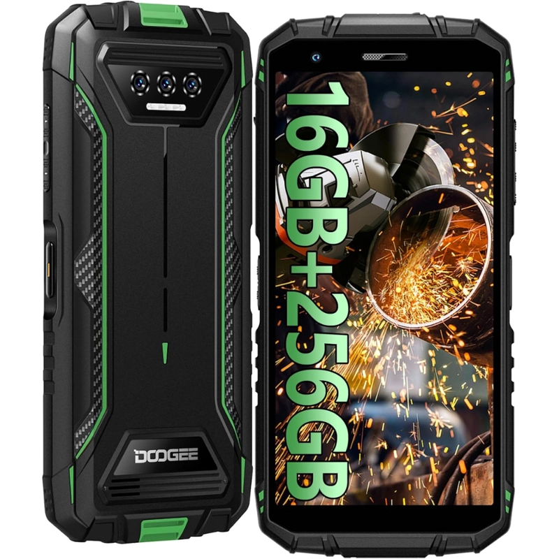 CELULAR DOOGEE S41 MAX 16GB+256GB-VERDE REACONDICIONADO - 1
