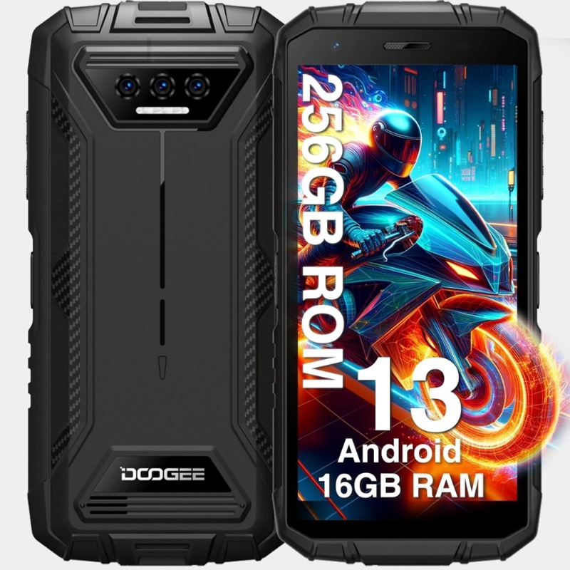 CELULAR DOOGEE S41 MAX 16GB+256GB-NEGRO REACONDICIONADO - 2