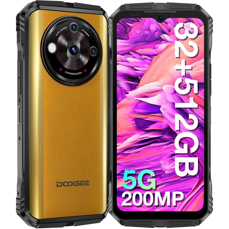 CELULAR DOOGEE V30 PRO 32GB+512GB-NARANJA REACONDICIONADO - 1
