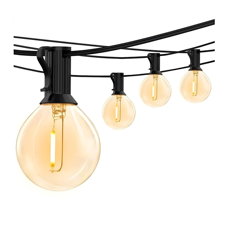 GENÉRICO GUIRNALDA LUCES LED 25 BOMBILLAS 15M IMPERMEABLE REACONDICIONADA