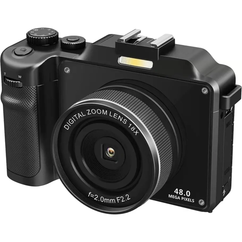 CAMARA DIGITAL SELFIE SLR RENVMEXY 4K 48MP FSD-X9 NEGRO 64GB REACONDICIONADO - 2
